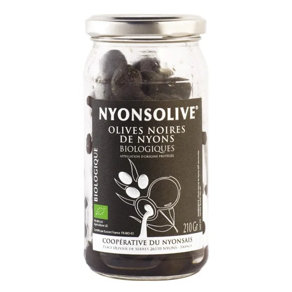 Olive noire Nyons AOP 210g