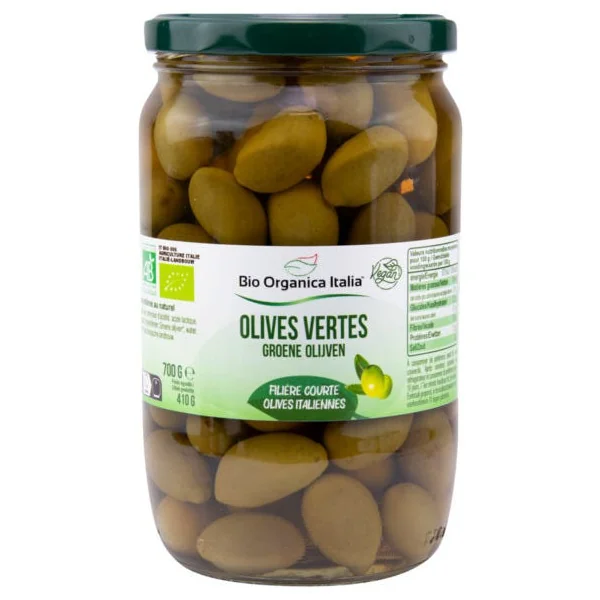Olive verte nature 410g