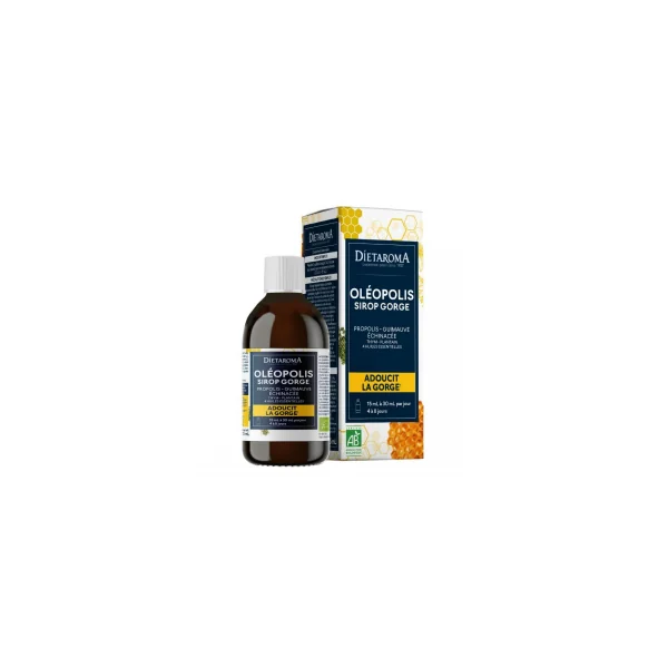 Oléopolis sirop pour la gorge bio - 125ml