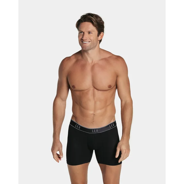 Pack de 3 boxers à longueur moyenne ultra cools et confortables au design ergonomique en microfibre
