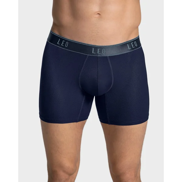 Pack de 3 boxers à longueur moyenne ultra cools et confortables au design ergonomique en microfibre