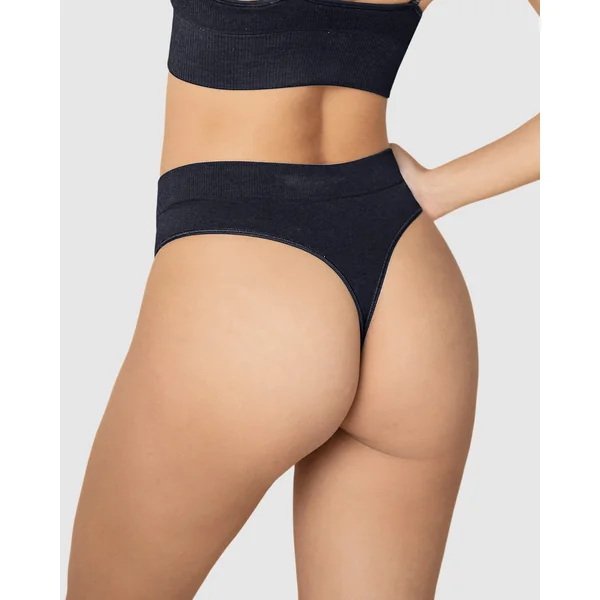 Pack de 3 culottes brésiliennes taille haute sans coutures