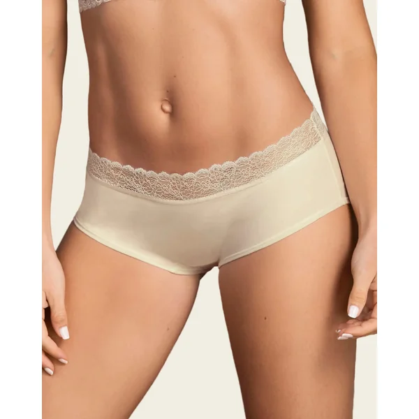 Pack de 3 slips taille moyenne en coton stretch