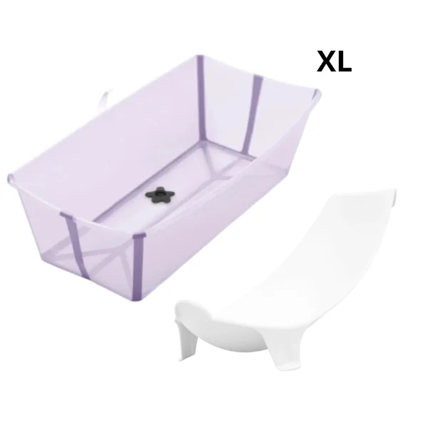 Pack Essentiel FLEXIBATH XL : Baignoire + Transat - Lavende | STOKKE
