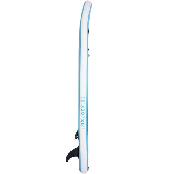 Paddle Board Gonflable Stand Up Paddle Gonflable Planche de Paddle Bleu 270-350