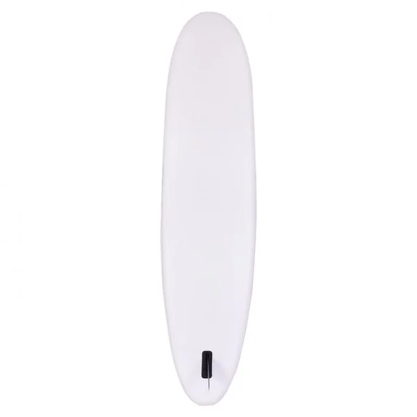 Paddle Gonflable Debout pour Adulte avec Pagaie et Accessoires Tapis Antidérapant en EVA, 335x76x15cm, Blanc Noir Gris