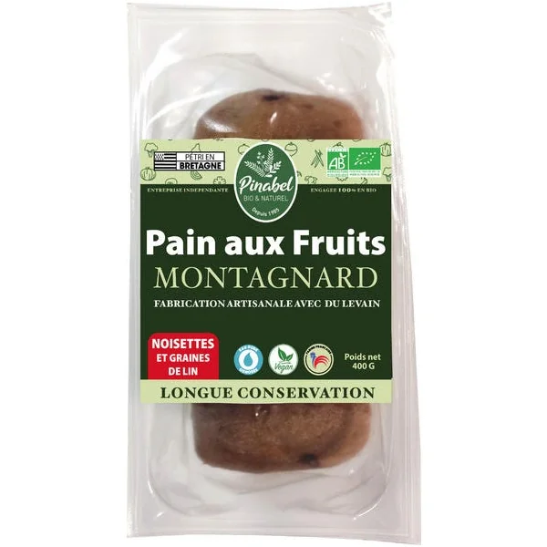 Pain aux fruits montagnard 400g