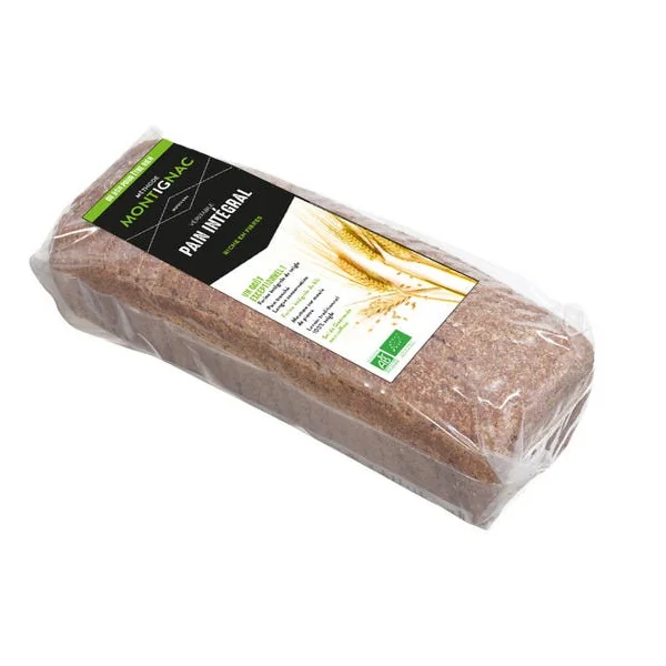 Pain intégral montignac, moulé tranché 1kg