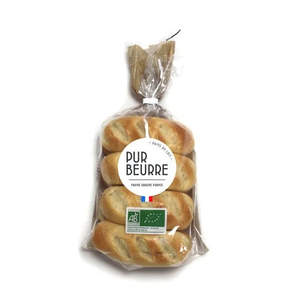 Pains au lait pur beurre (8) 280g