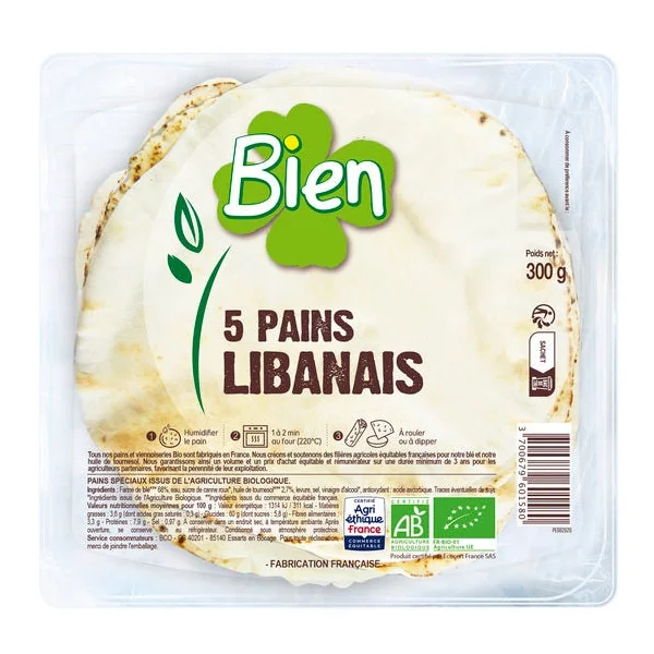 Pains Libanais (5) 300g