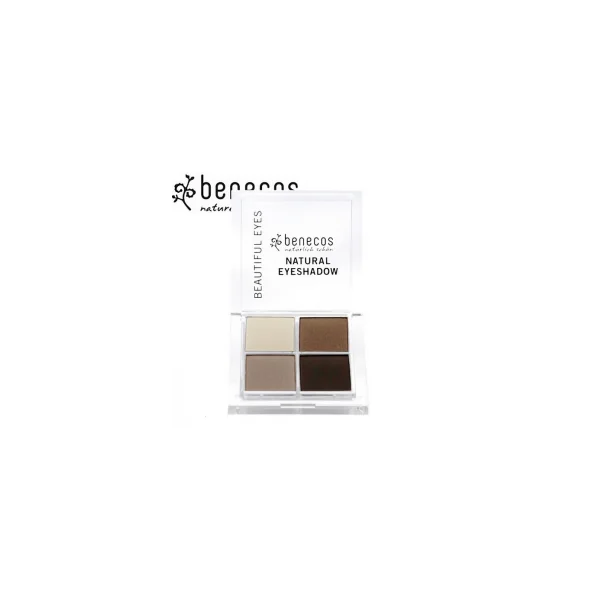 Palette de fard à paupières 4 couleurs - Camaïeu de marron
