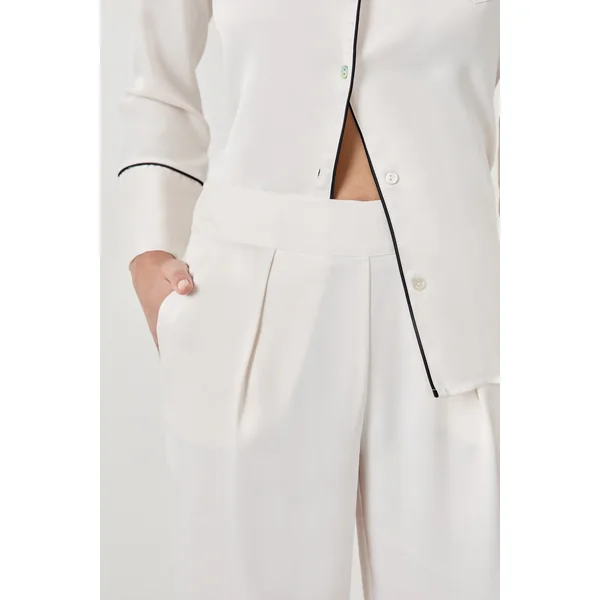 Pantalon de pyjama satiné