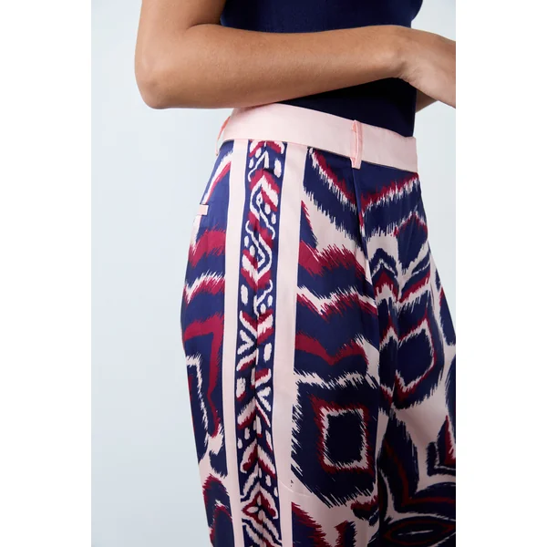 Pantalon fluide imprimé