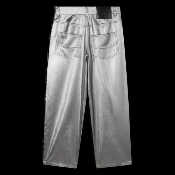 Pantalon large argenté fille Zadig & Voltaire H25 - Soins Bébé Naturels & Produits Maman Après Naissance