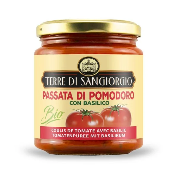 Passata au basilic 350g