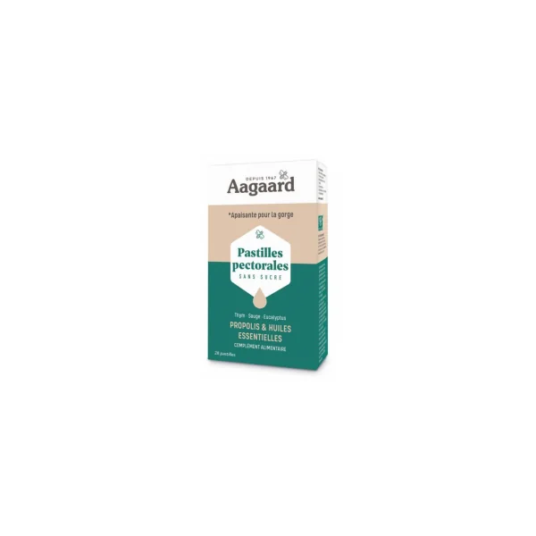 Pastilles pectorales sans sucre - 28 pastilles