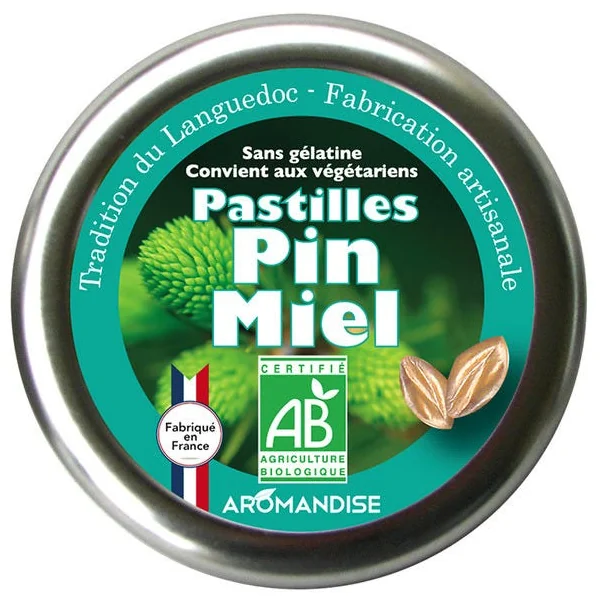 Pastilles pin miel 45g