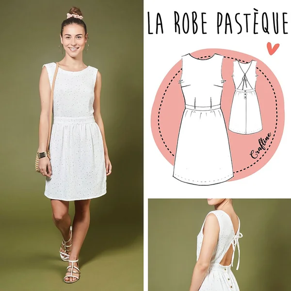 Patron robe Pastèque - CRAFTINE