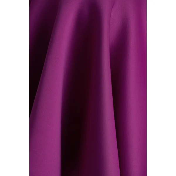 Peggy | Mini-robe patineuse mûre à encolure américaine