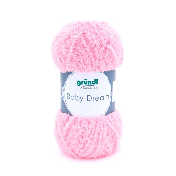 Pelote de laine BABY DREAM rose 50g