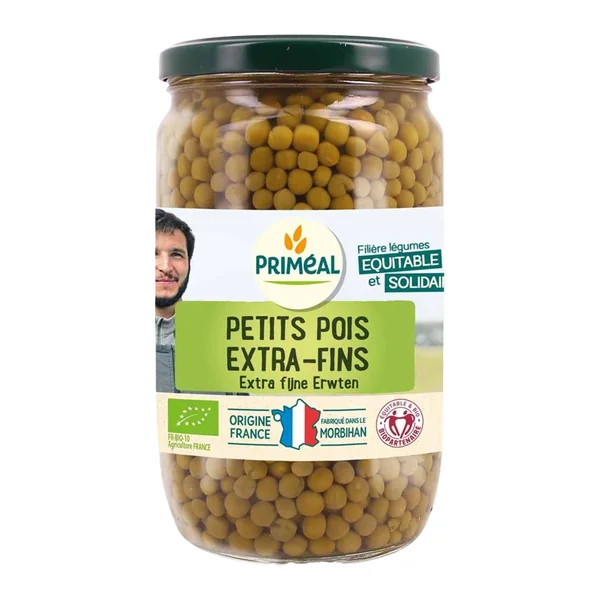 Petits pois extra fins - 720ml