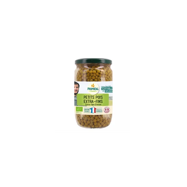 Petits pois extra fins - 720ml