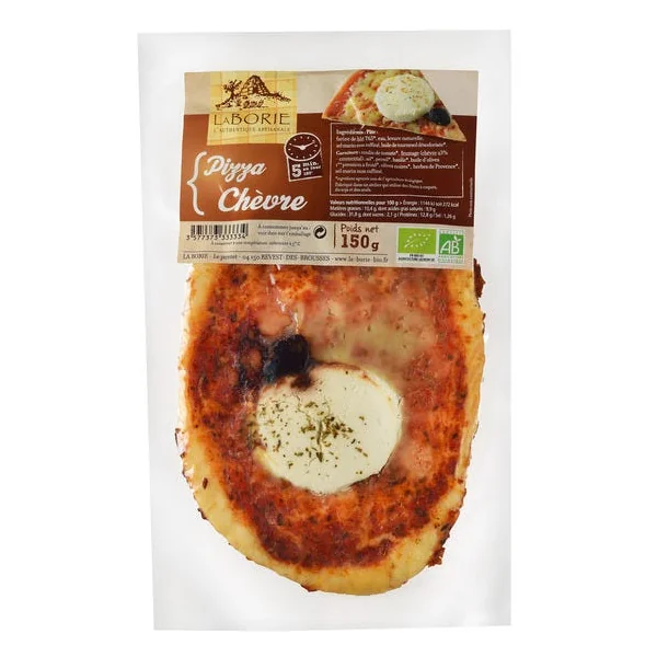 Pizza chèvre 150g