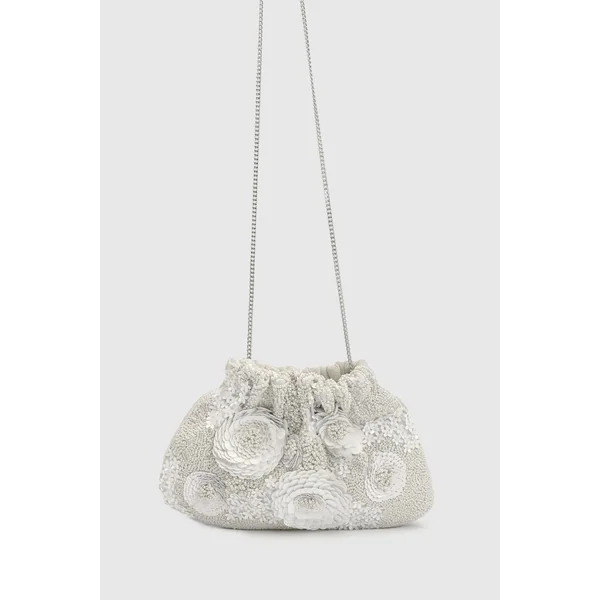 Pochette De Mariée Paige Ornée Avec Bandoulière