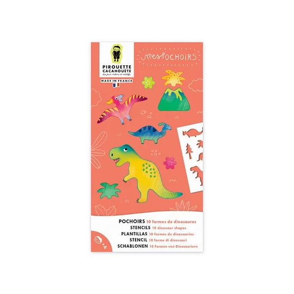 Pochoirs les dinosaures