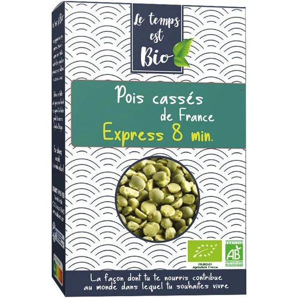 Pois cassés France cuisson rapide 250g