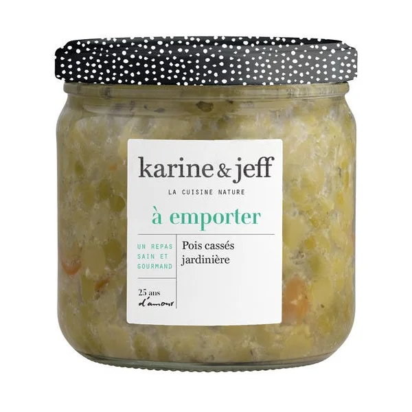 Pois cassés jardinière 400g