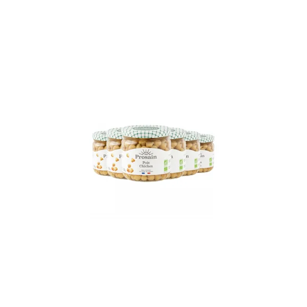 Pois chiches bio - Lot de 6x345g