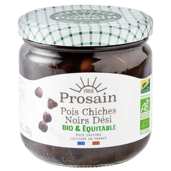 Pois chiches noirs Dési 230g net égoutté