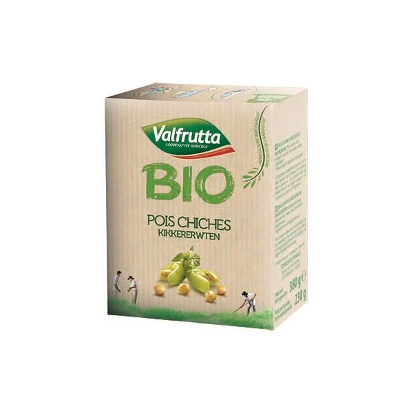 Pois chiches tetra recart 230g net égoutté