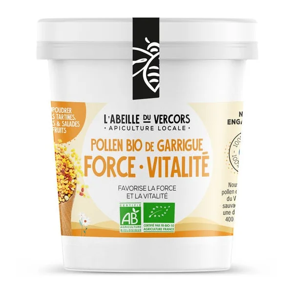 Pollen surgelé vitalité 100% France 250g
