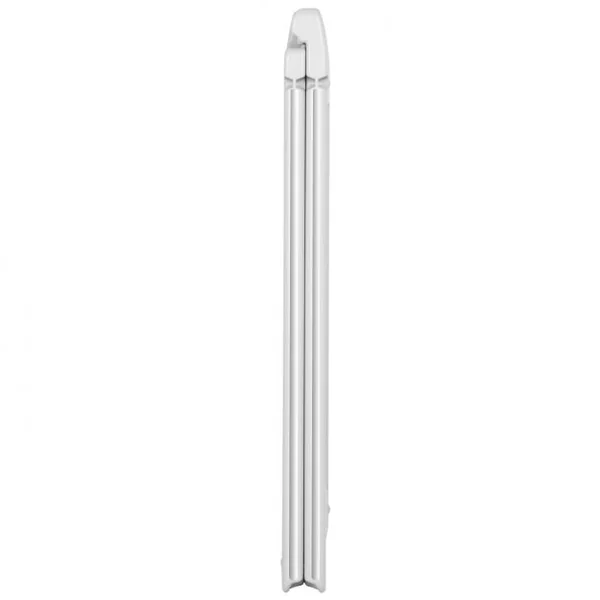 Porte-affiche A2 Panneau d’affichage Chevalet pour trottoir en HDPE 2 Films Plastiques Pliable 90,8x45,6x61cm Gris