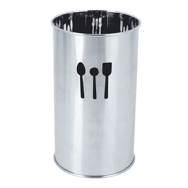 Pot à ustensiles inox D 10x13cm
