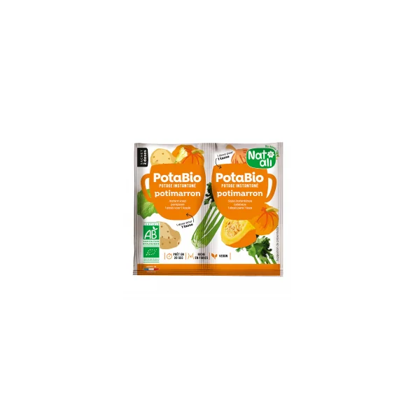 Potage instantané bio Potabio - Potimarron - 2x8.5g