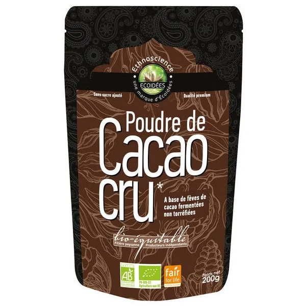 Poudre cacao crue 200g
