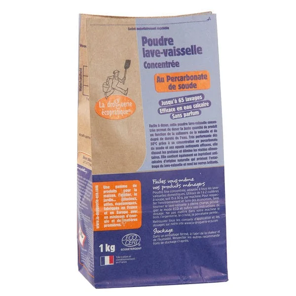 Poudre lave-vaisselle percarbonate de soude 1kg