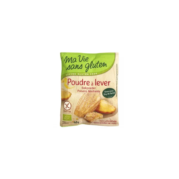 Poudre à lever sans gluten - 40g