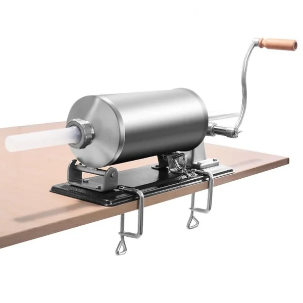 Poussoir à Saucisses Machine à Saucisses Viande Hachée 4kg en Acier Inoxydable 4 tubes diamètre 17, 21, 25, 29 mm