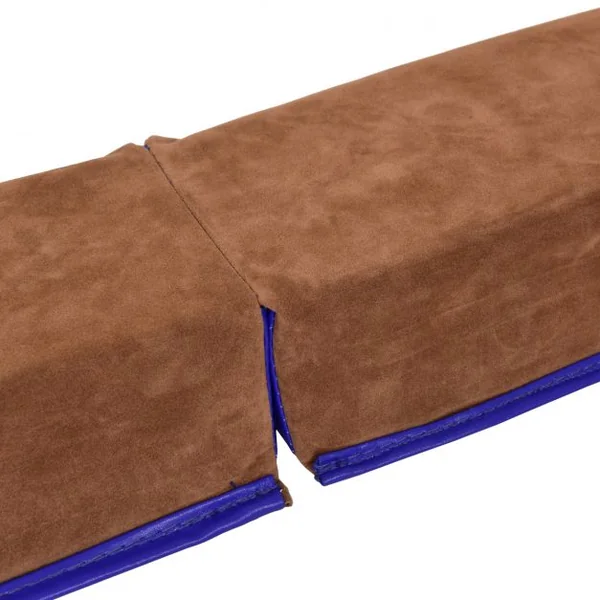 Poutre d'équilibre pliable sectionnelle Entraînement Gymnastique longueur 2,4 m largeur 10 cm hauteur 6 cm surface en suédine