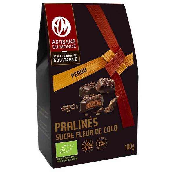 Praliné sucre fleur de coco 100g