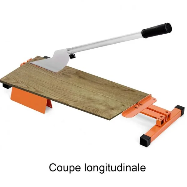 Presse Coupante pour Parquet Stratifiés jusqu'à 12mm d'épaisseur 210 mm de largeur coupe en angle vertical droit et en L