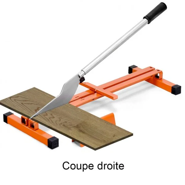 Presse Coupante pour Parquet Stratifiés jusqu'à 12mm d'épaisseur 210 mm de largeur coupe en angle vertical droit et en L