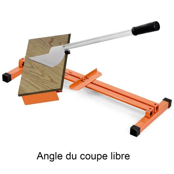 Presse Coupante pour Parquet Stratifiés jusqu'à 12mm d'épaisseur 210 mm de largeur coupe en angle vertical droit et en L