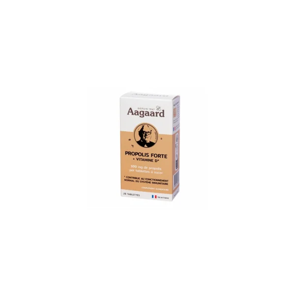 Propolis forte et vitamine D - 28 tablettes