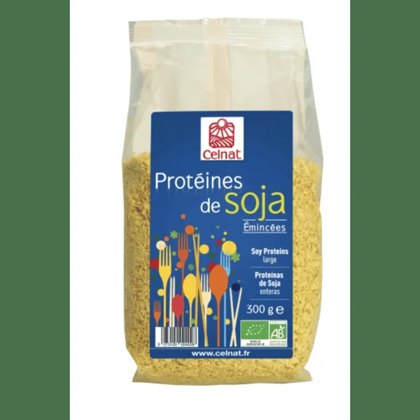 Proteines de soja - emincees 300g