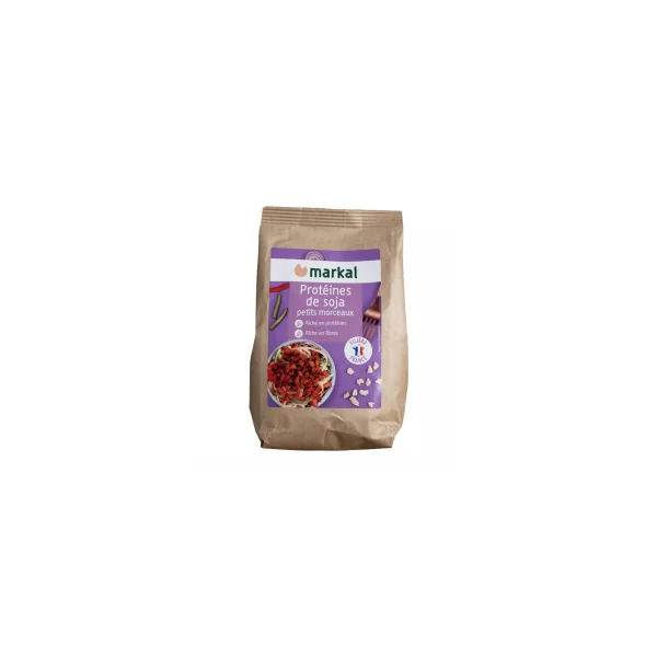Protéine de soja texturé bio, petits morceaux - 175g